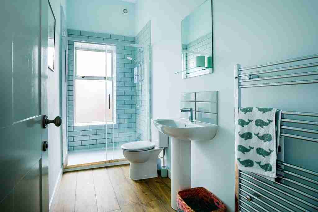 Contemporary interior detailing within a renovated Victorian home in Jordanhill