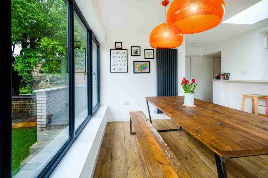 Contemporary rear extension to a Victorian home in Jordanhill, Glasgow