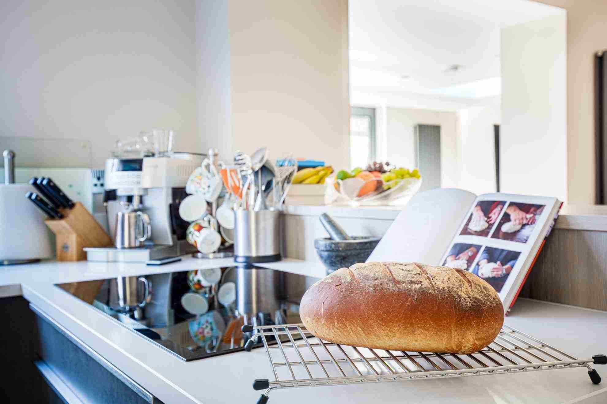 Contemporary kitchen extension providing a larger family living space in Newton Mearns, Glasgow