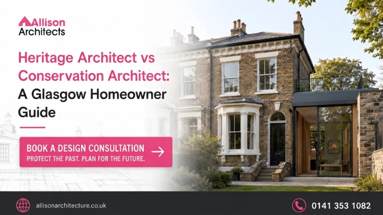 Heritage Architect vs Conservation Architect: A Glasgow Homeowner Guide