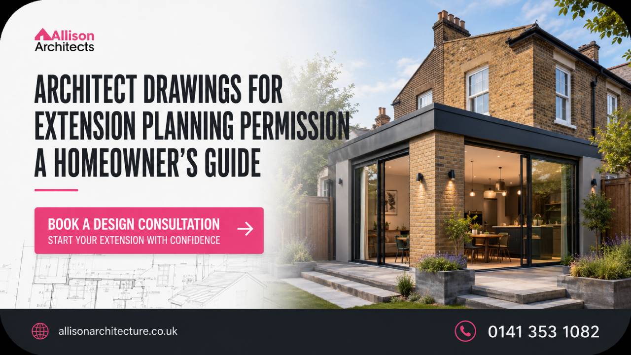 Architect Drawings for Extension Planning Permission: A Homeowner’s Guide