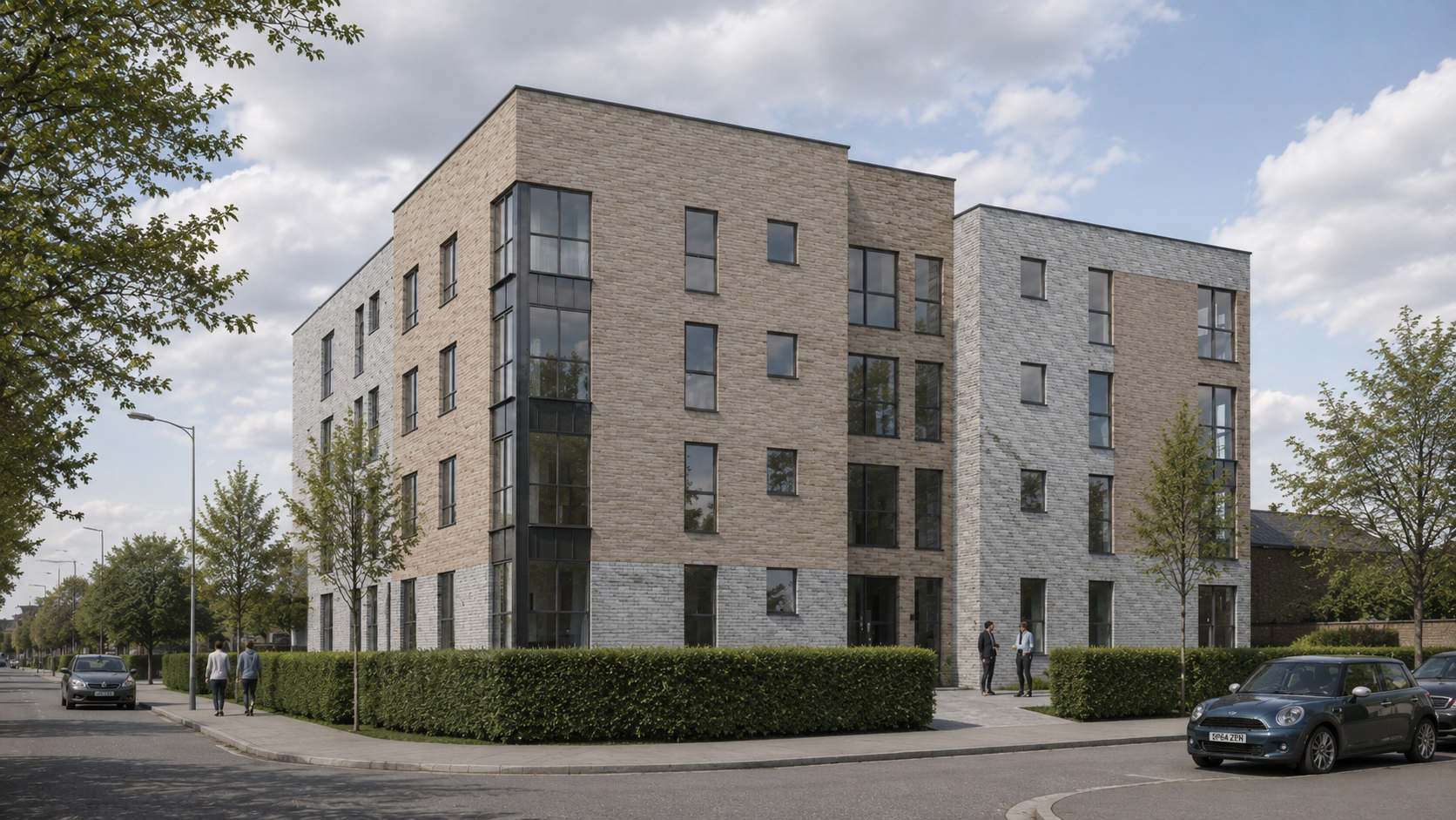 Ruchazie Place Housing Development Glasgow 01