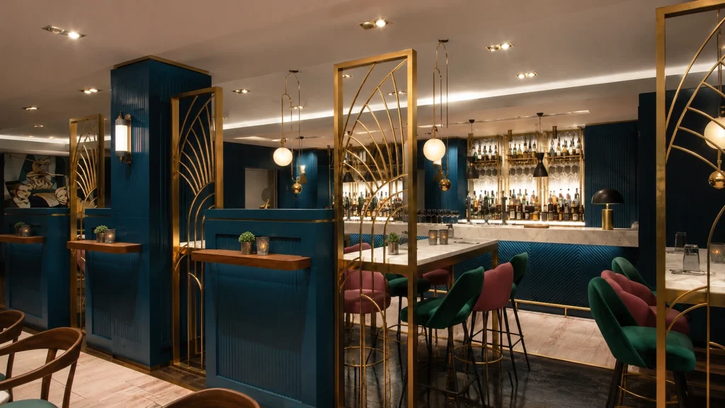 New restaurant design in Glasgow designed by Allison Architects