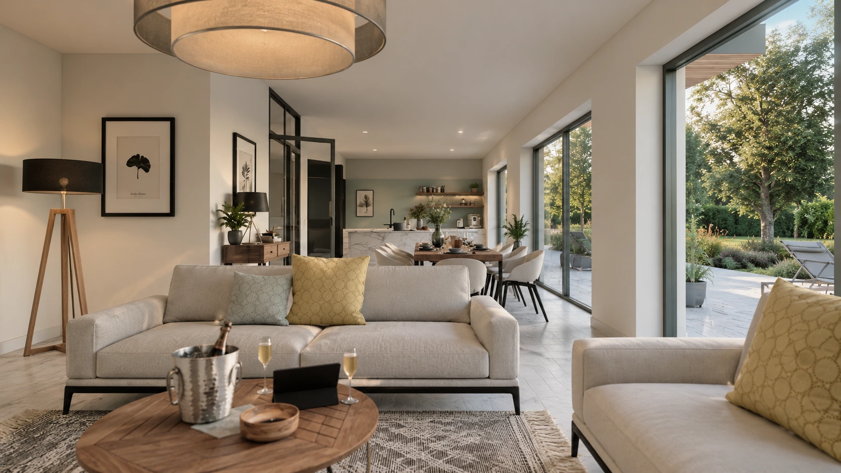 West Lothian Open Plan Kitchen